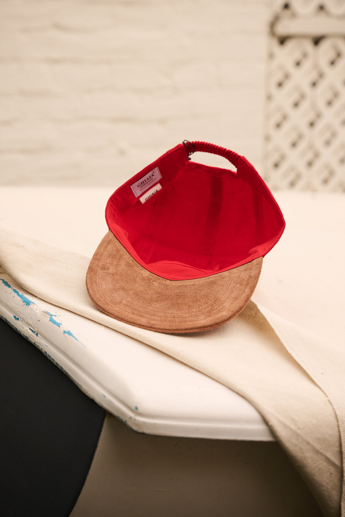 Circolo Sportivo 5 Panels Cotton | Suede-Bill Cap