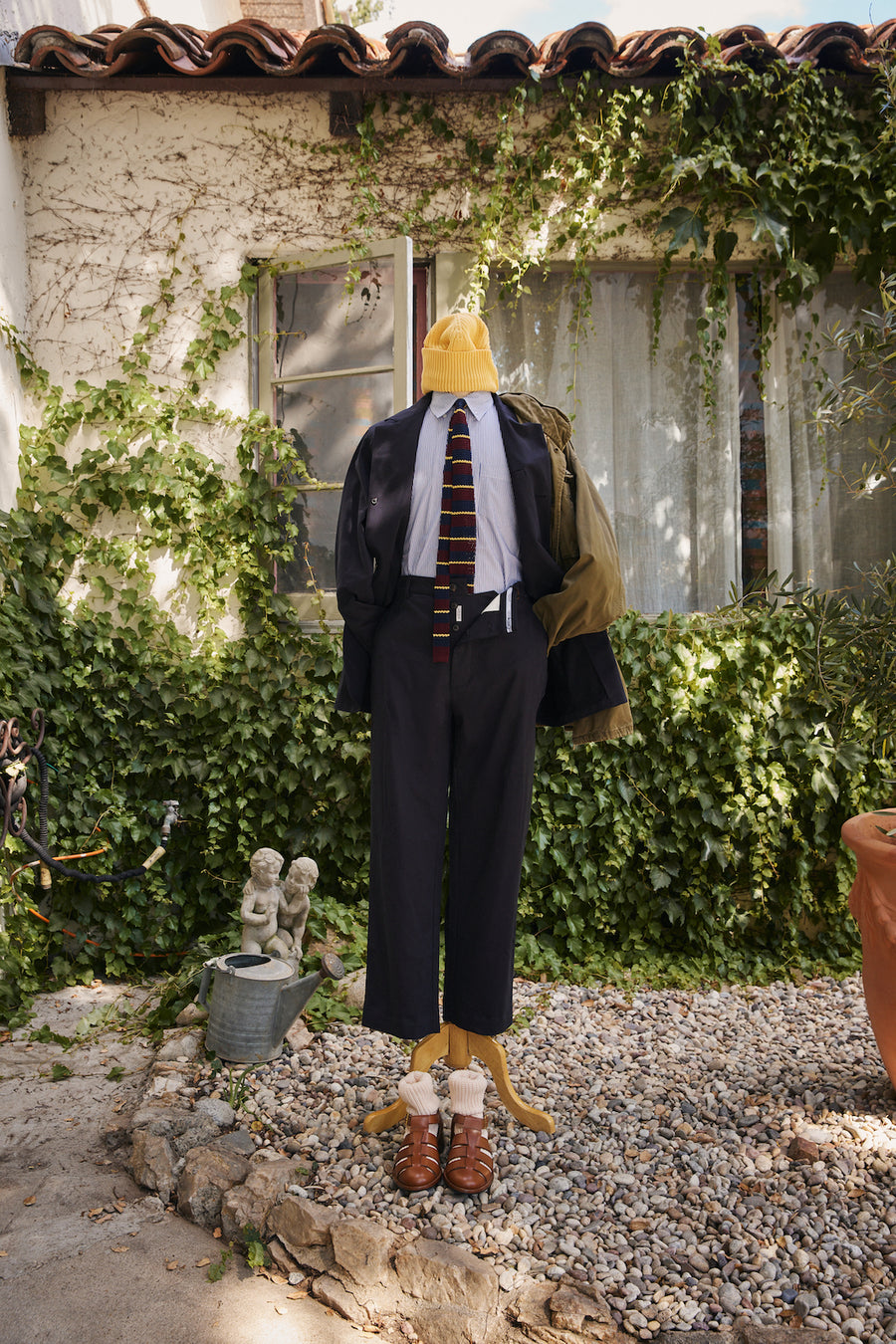 Button Down Cotton-Poplin Shirt