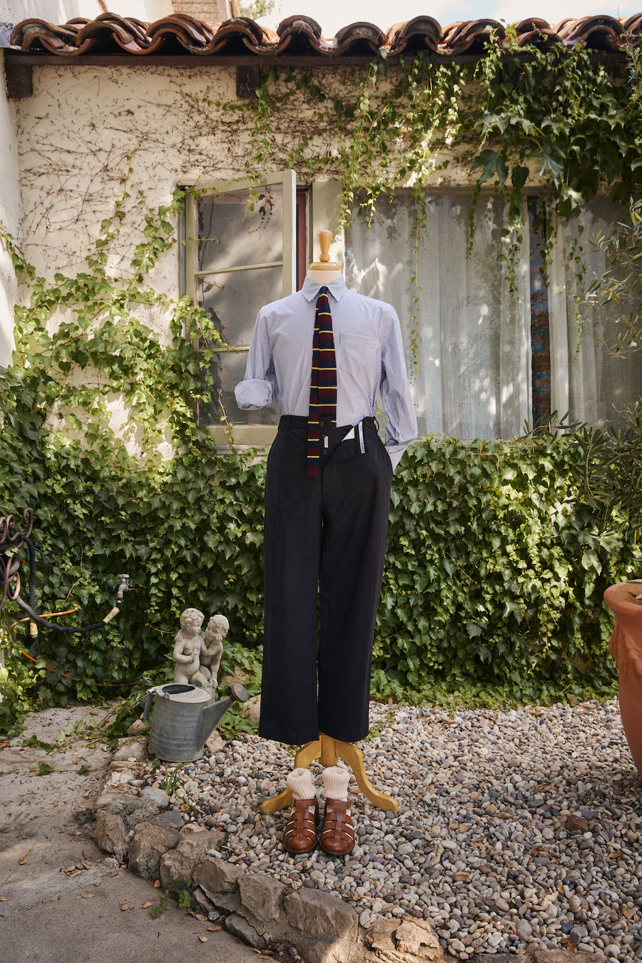 Button Down Cotton-Poplin Shirt