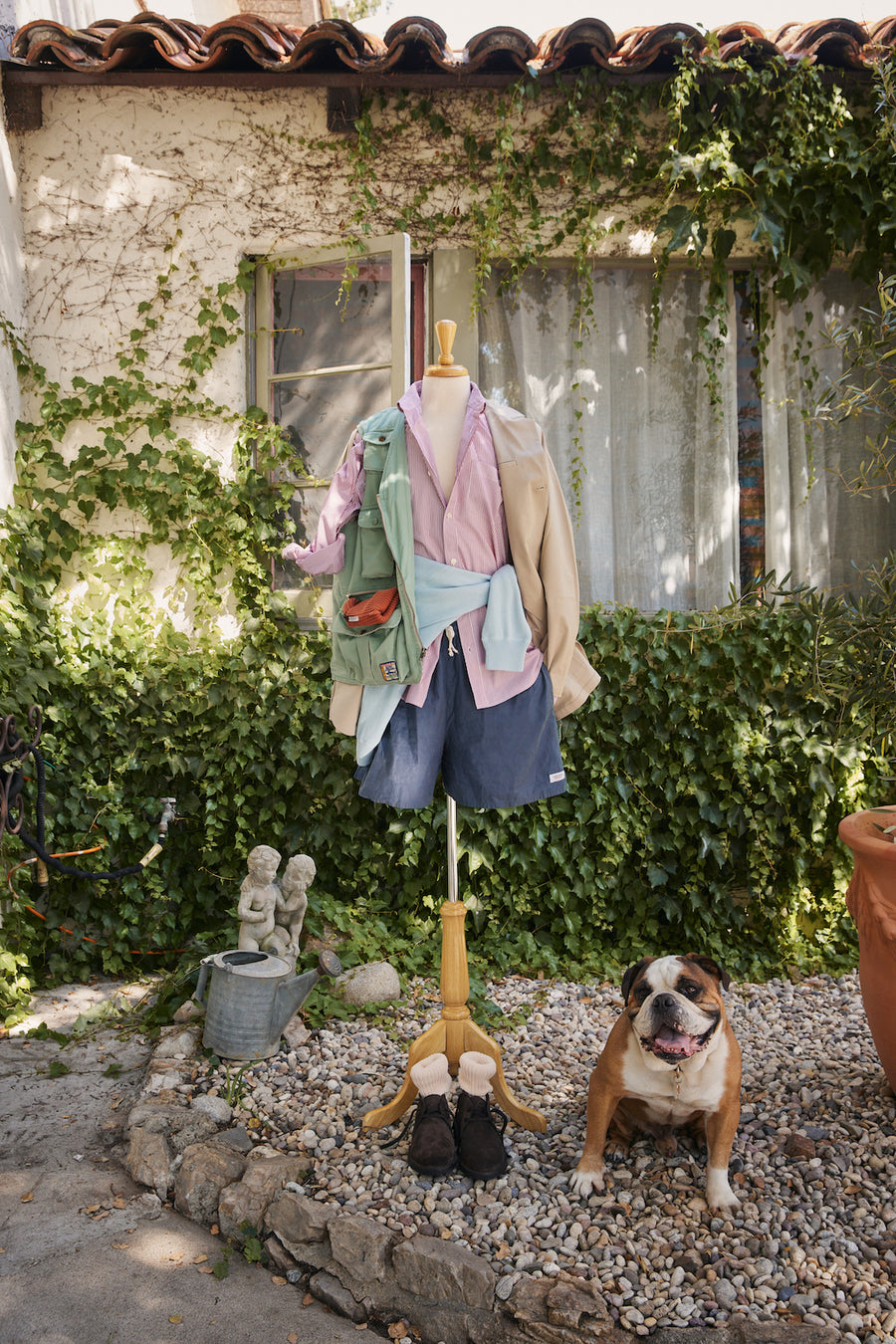 Button Down Cotton-Poplin Shirt