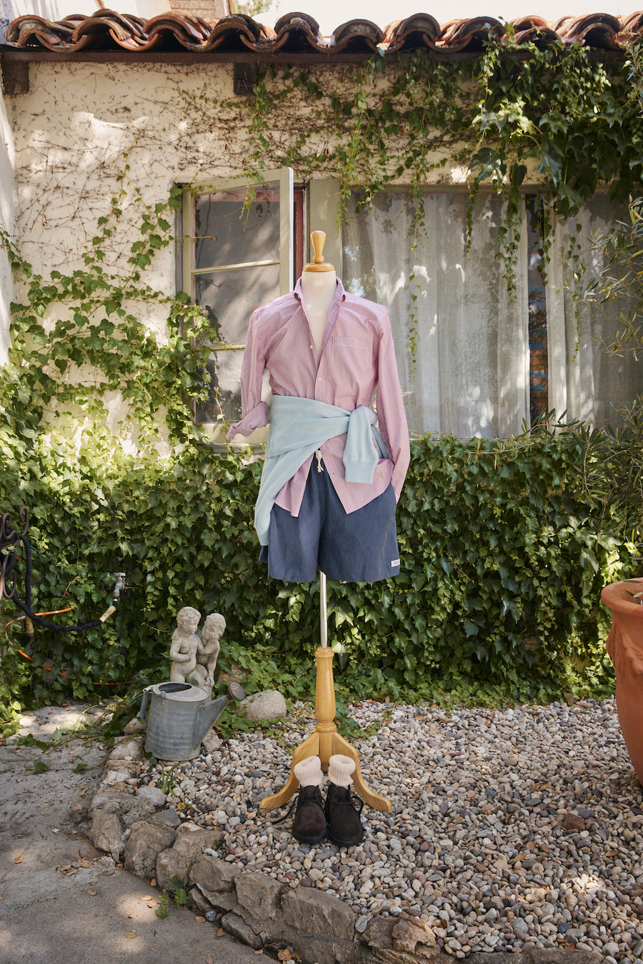 Button Down Cotton-Poplin Shirt