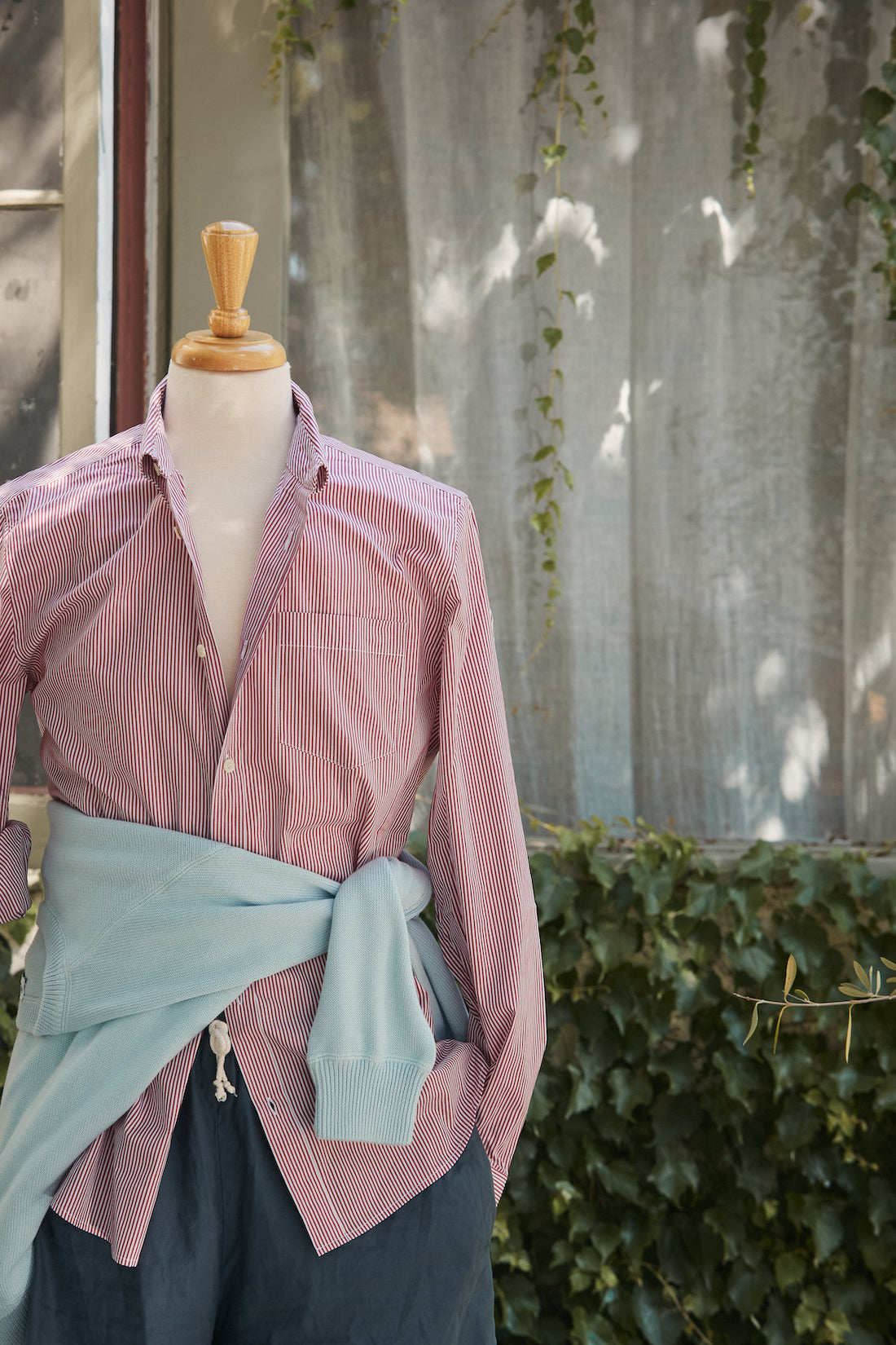 Button Down Cotton-Poplin Shirt