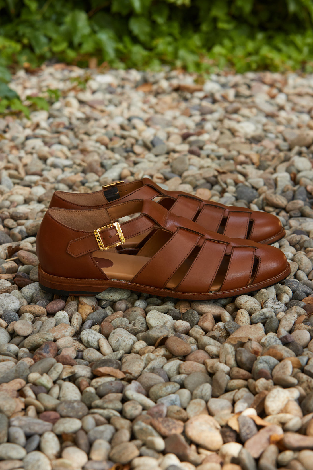 Pescatore Leather Sandal – Ghiaia Cashmere