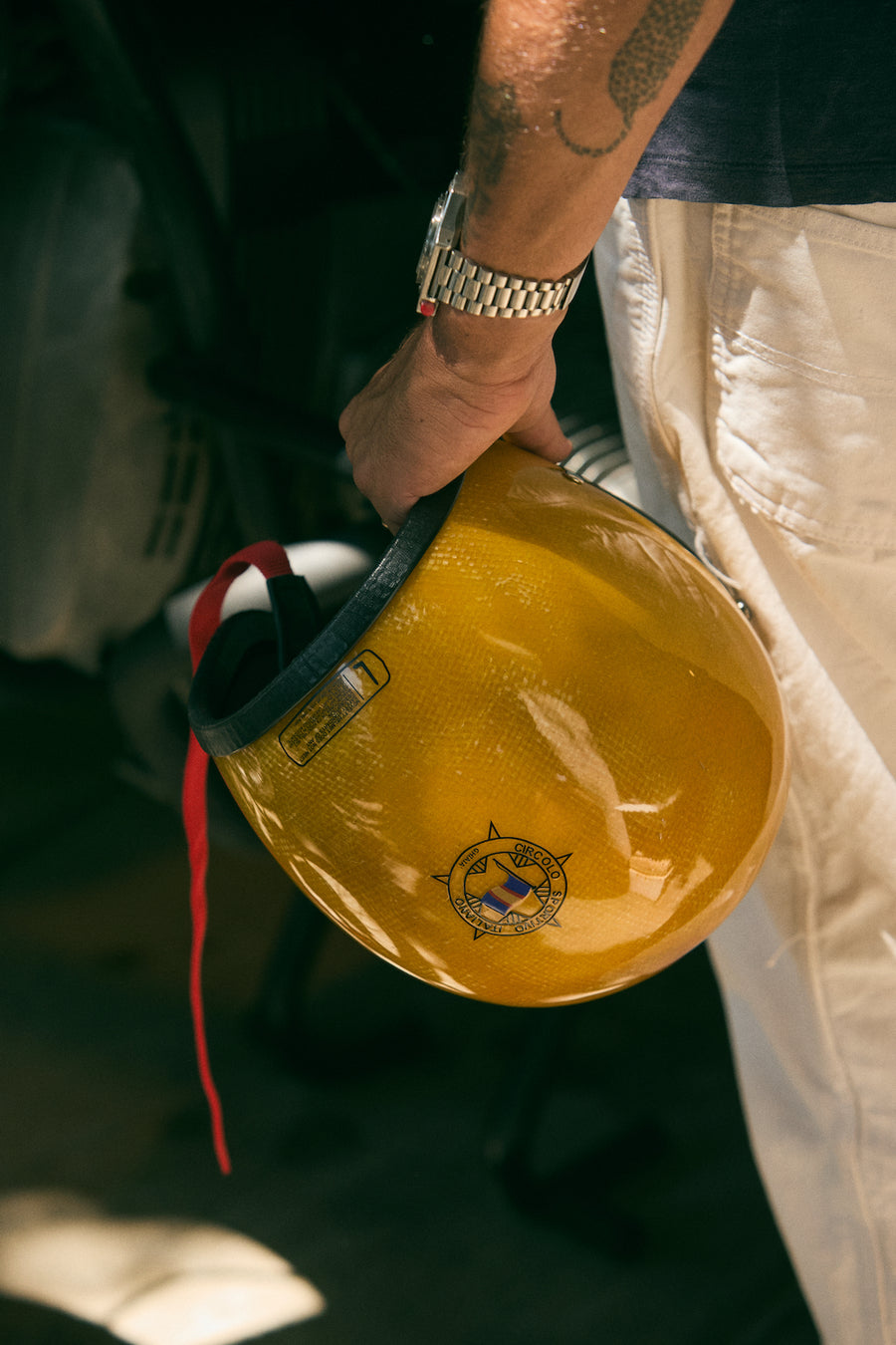 Circolo Sportivo Italiano Ghiaia Helmet by Roughchild