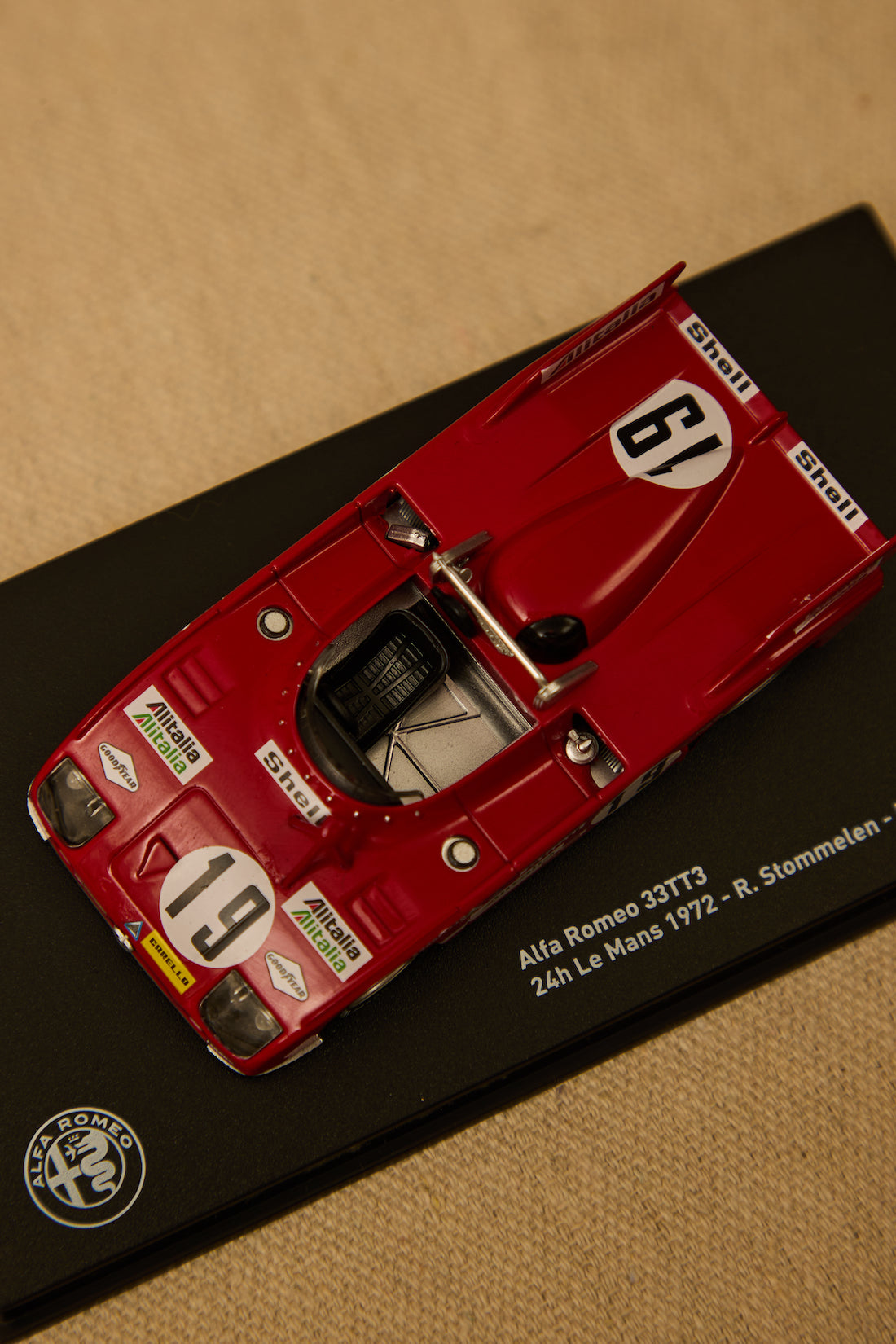 ARCHIVIO - 1970 Alfa Romeo 33TT3 24H Le Mans Team R.Stommelen, N.Galli.