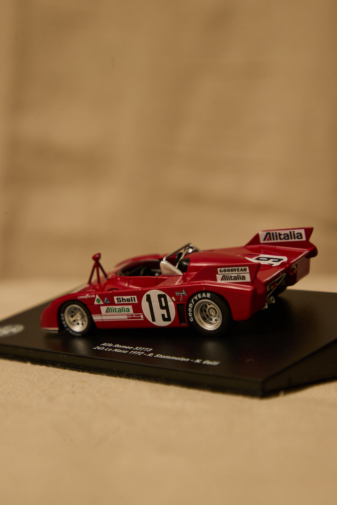 ARCHIVIO - 1970 Alfa Romeo 33TT3 24H Le Mans Team R.Stommelen, N.Galli.