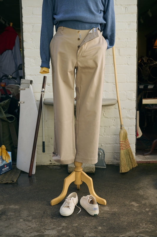 Marinaio Cotton Flat Front Pants