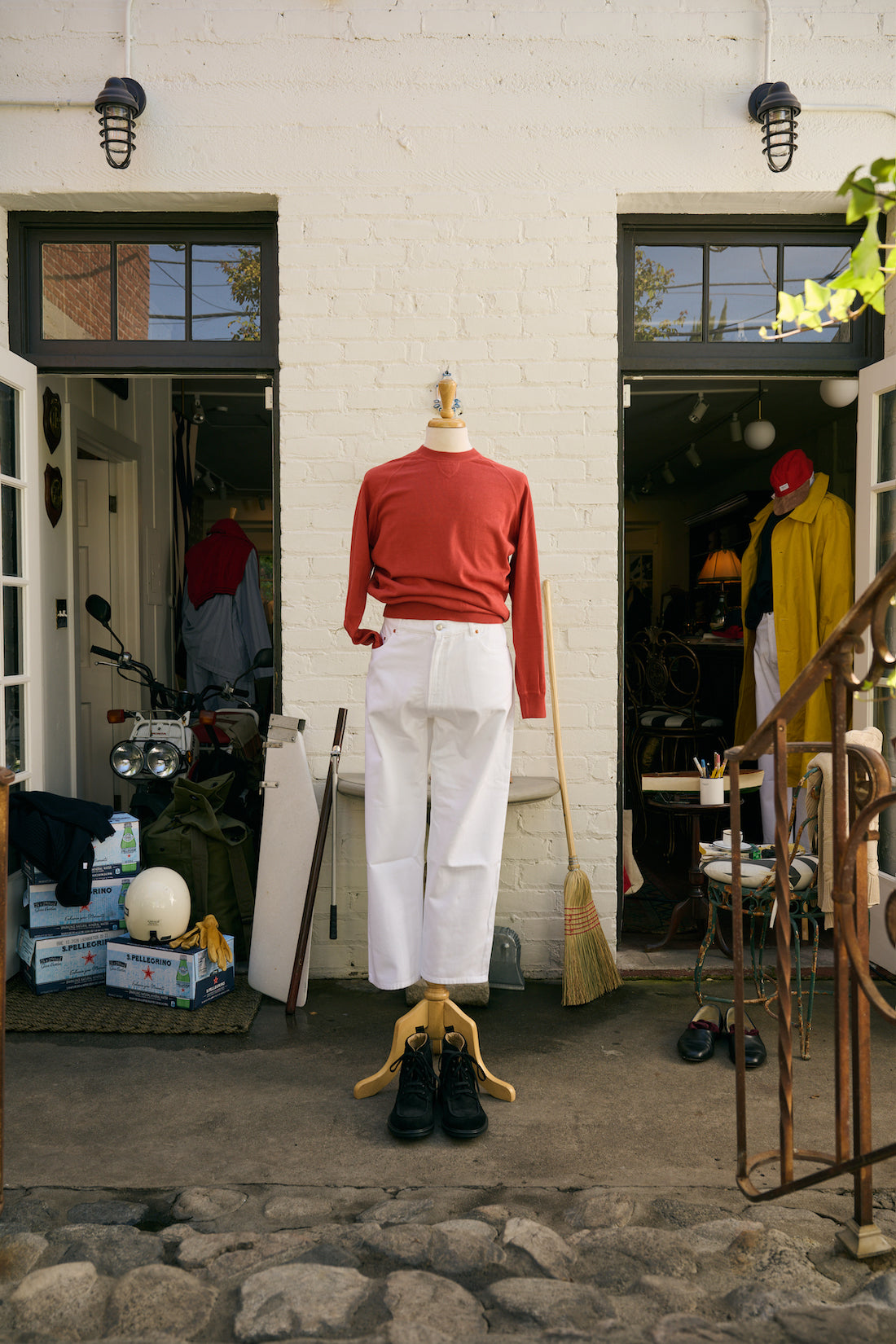 Sea Cotton-Cashmere Raglan Crewneck