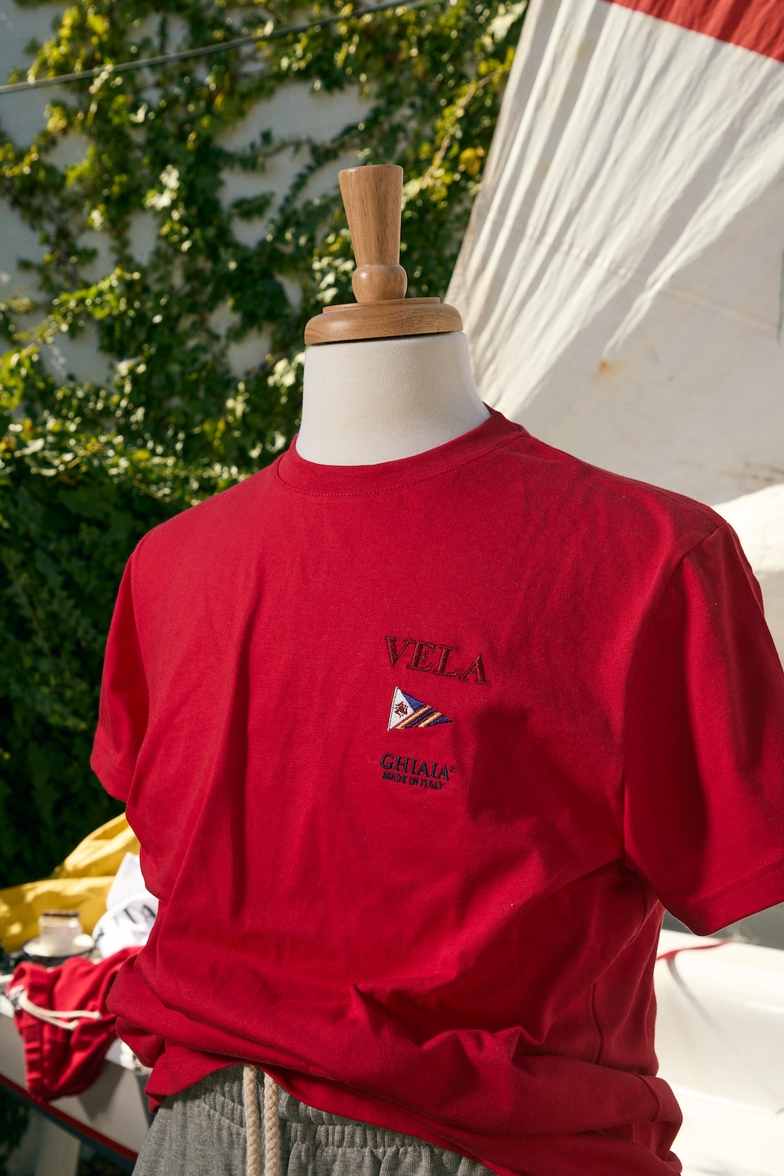 VELA Cotton Short Sleeves Crewneck T-Shirt