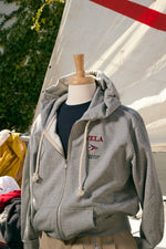 VELA Full-Zip Cotton Hooded Sweatshirt