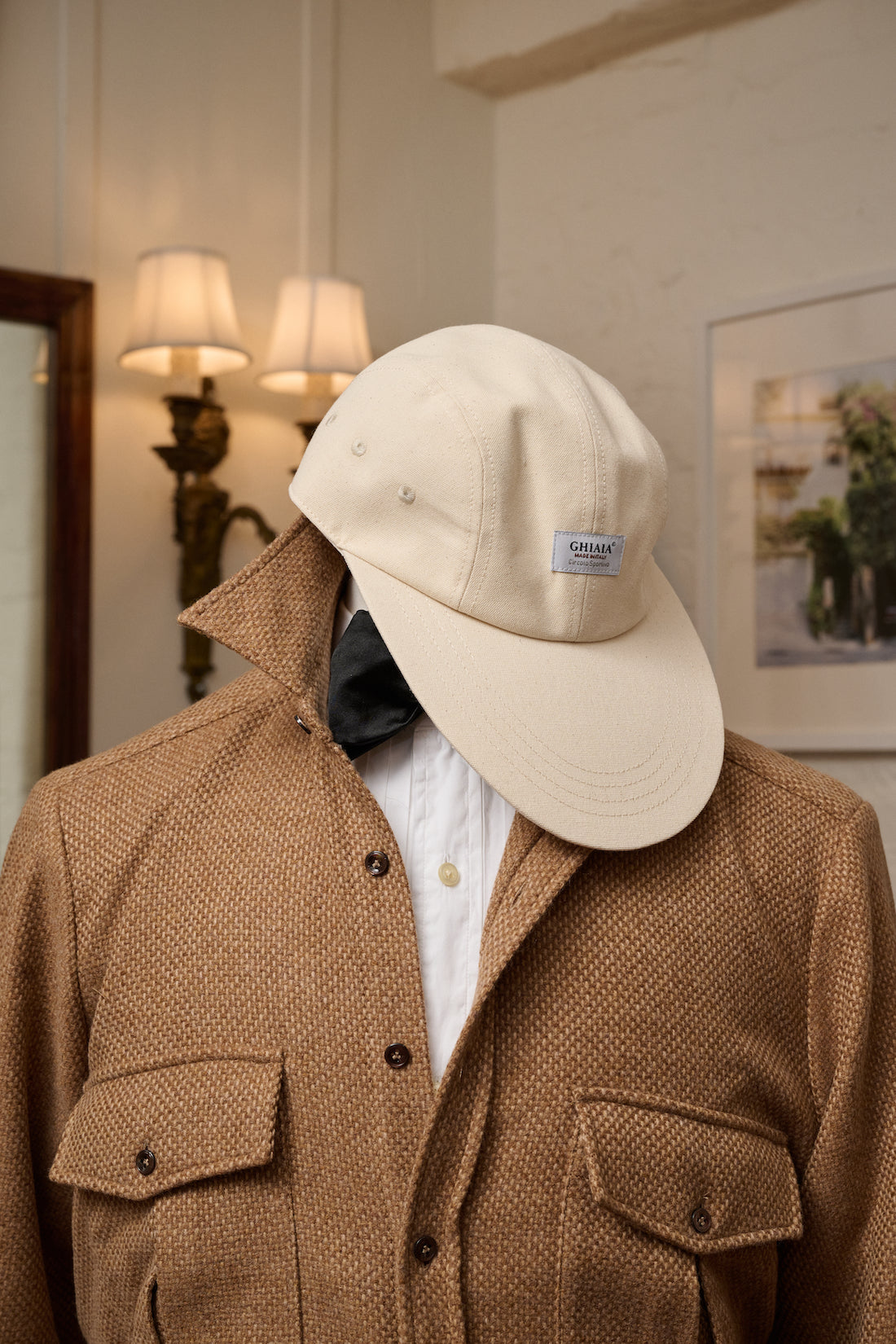 Circolo Sportivo Duck-Bill Cotton Canvas Cap