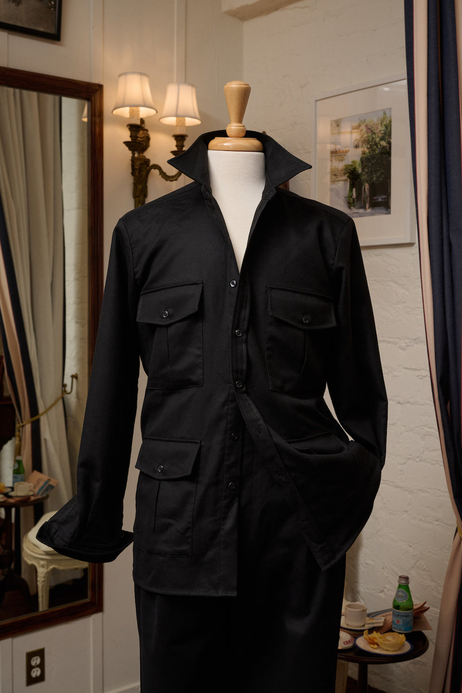 Milano Cashmere/Silk  Shirt