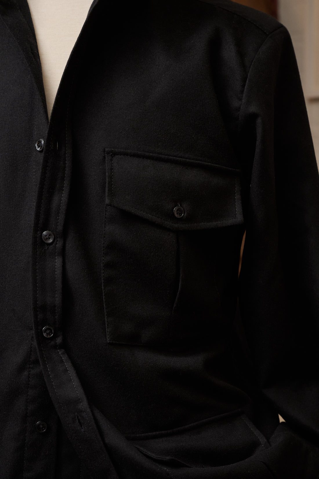 Milano Cashmere/Silk  Shirt
