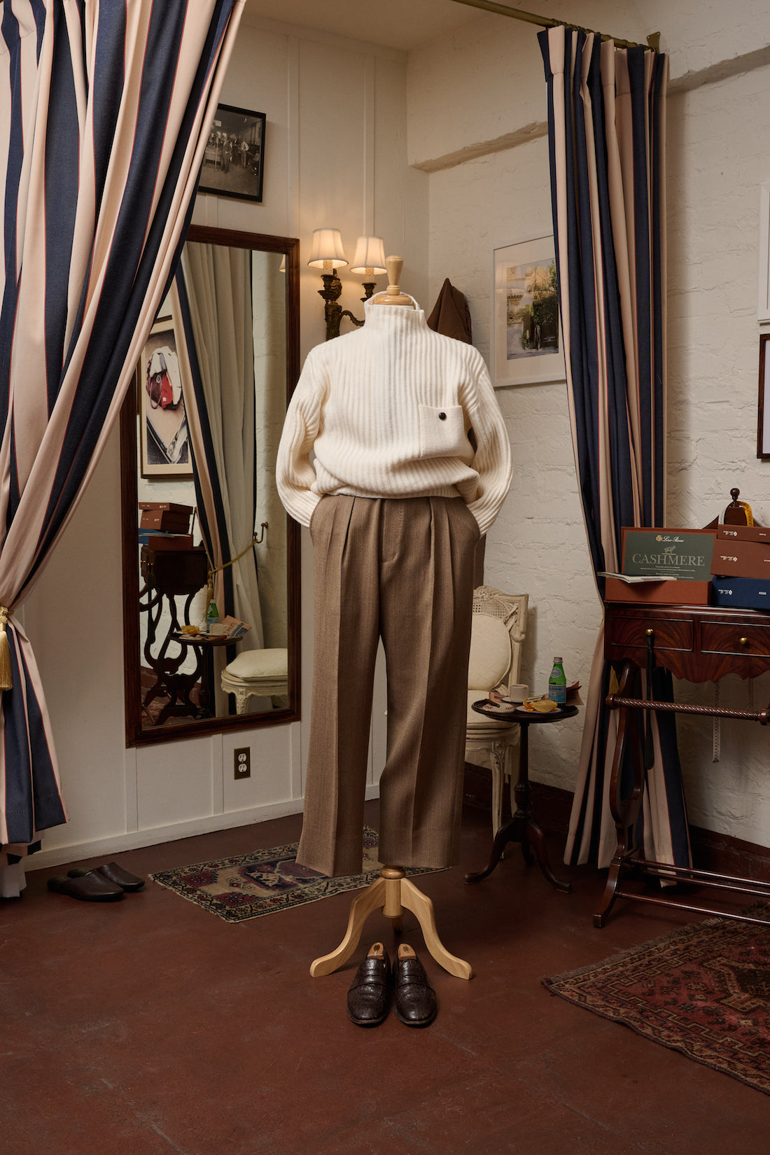 Commodore Wool Mock Neck