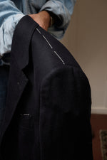 SARTORIA Cashmere "Spalla Milano" Single Breasted Blazer