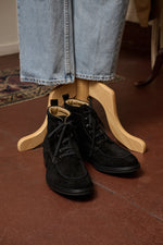 Combat Suede Hiking Boots