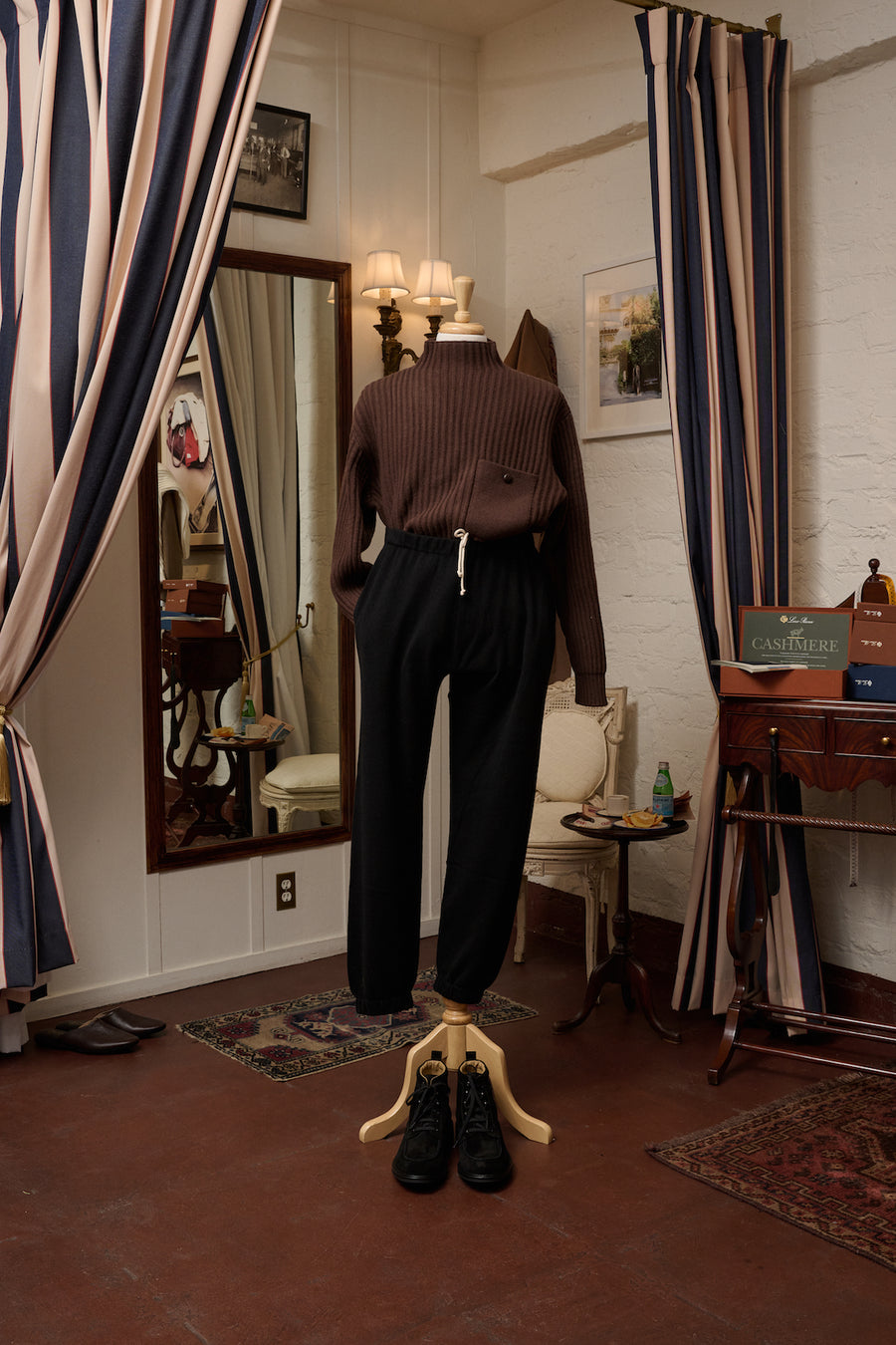 Commodore Wool Mock Neck