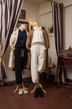 VELA Cotton Tonal Raglan Crewneck Sweatshirt