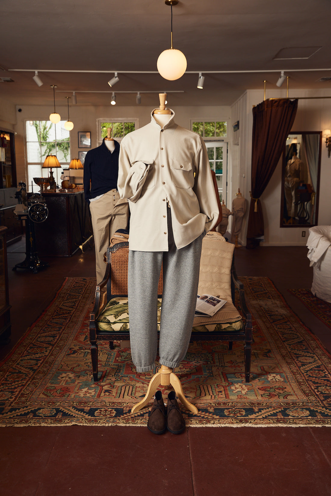 Virgin Wool Working Shirt