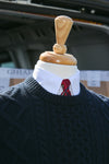 Pescatore Cable-knit Wool Crewneck