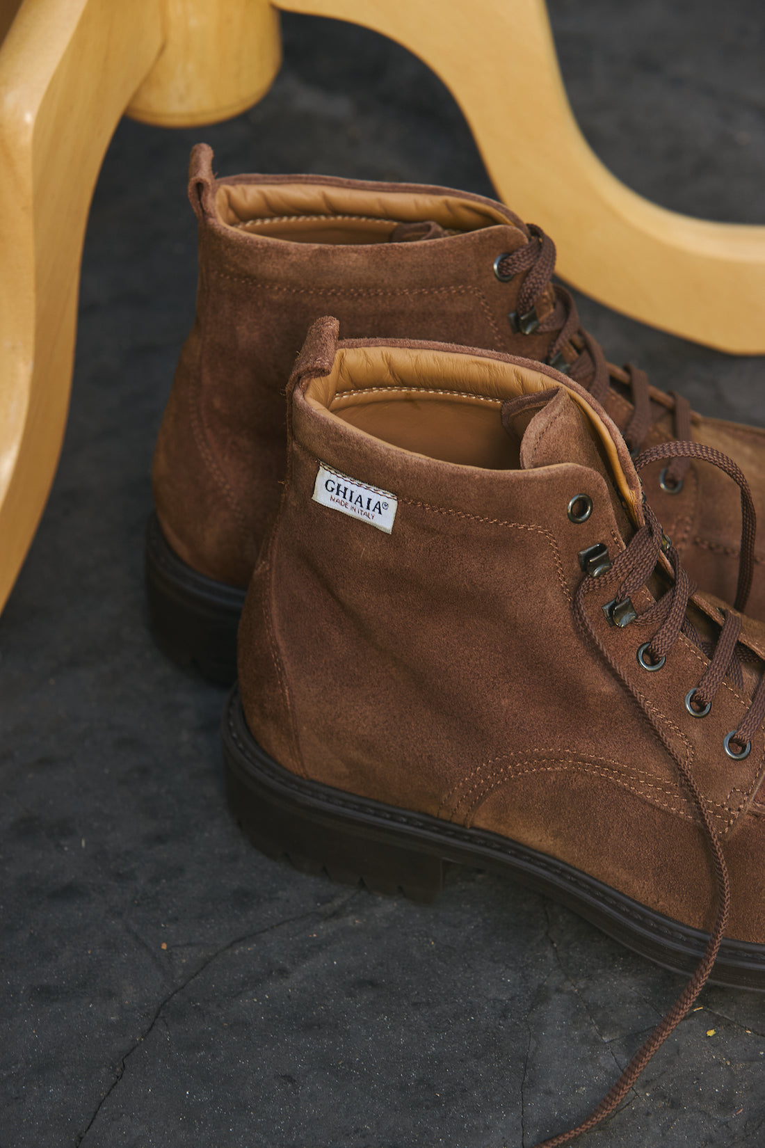 Combat Suede Hiking Boots