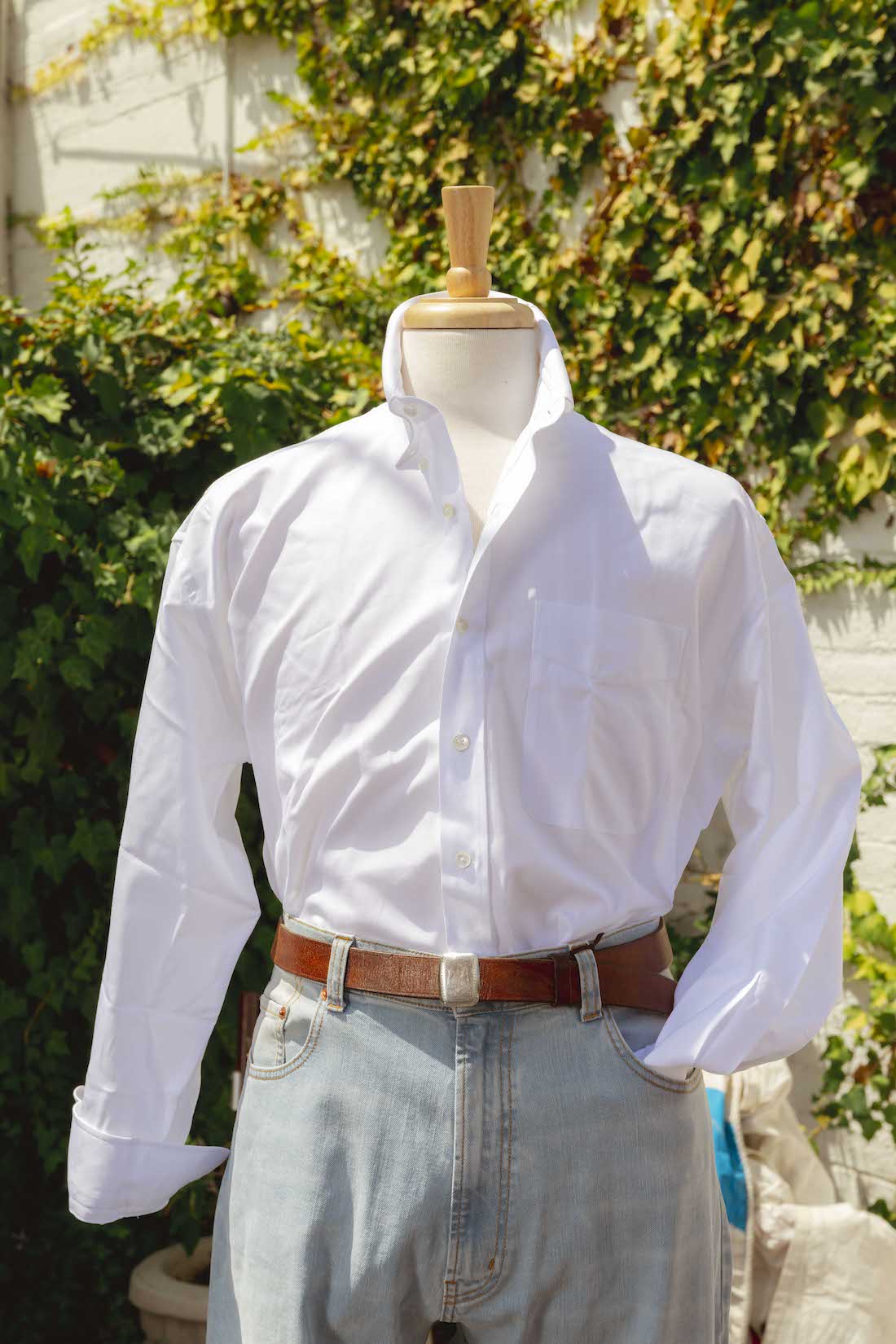 Button Down Cotton-Oxford Shirt