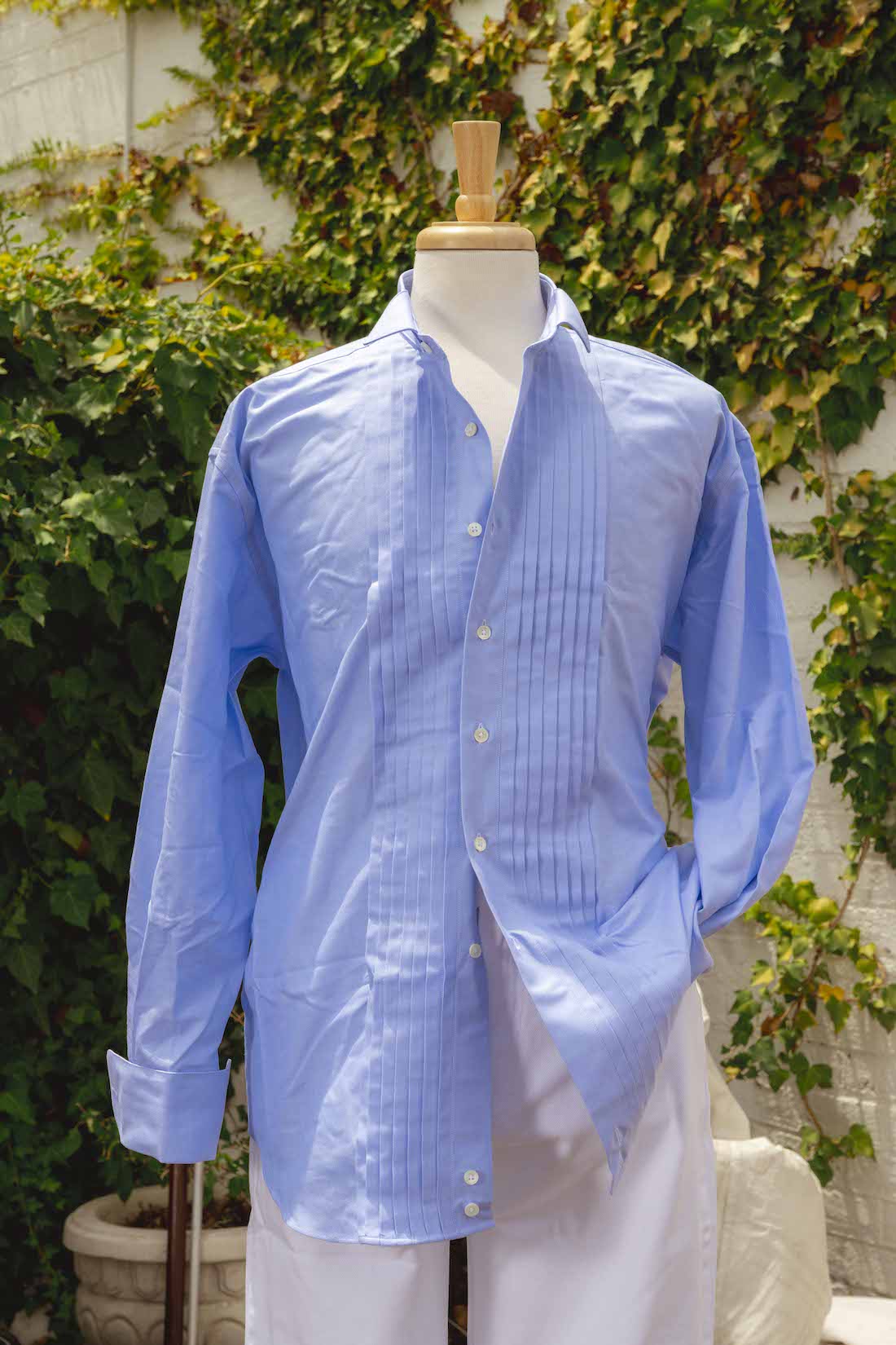 Tuxedo Cotton-Oxford Shirt