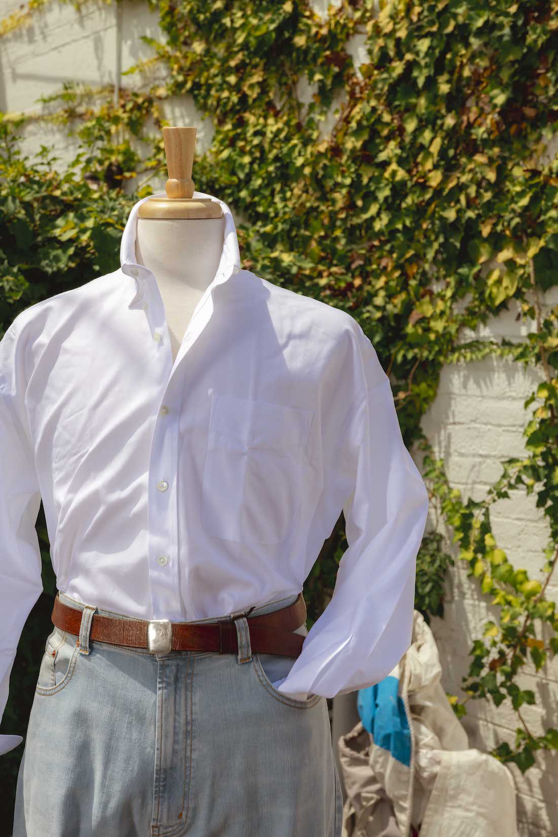 Button Down Cotton-Oxford Shirt