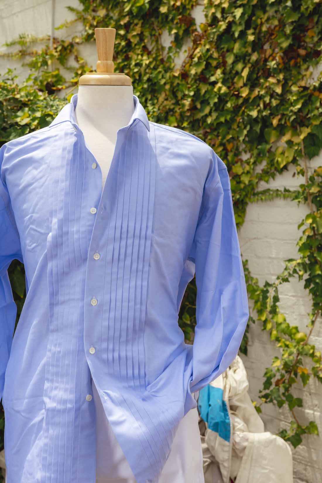 Tuxedo Cotton-Oxford Shirt