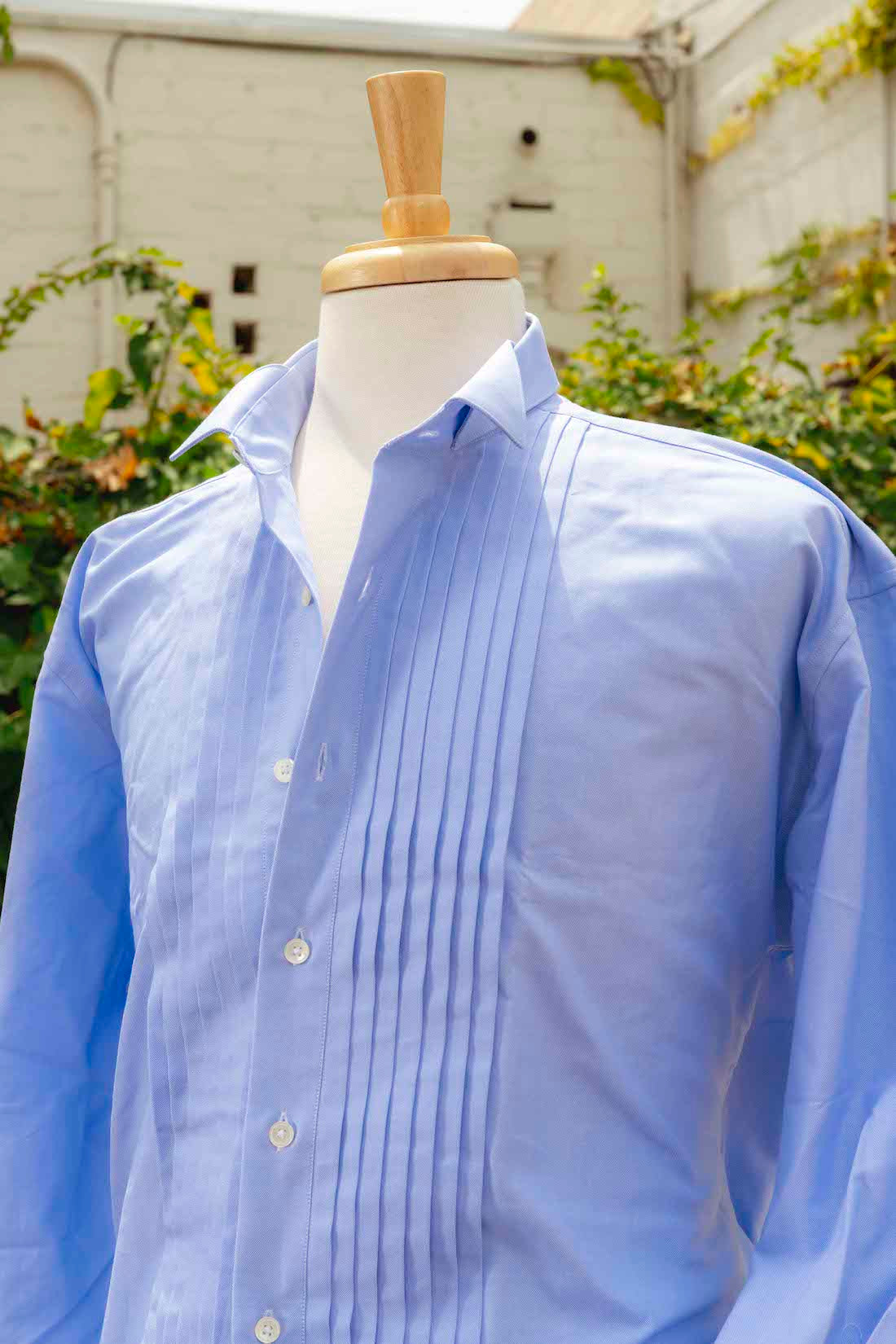 Tuxedo Cotton-Oxford Shirt