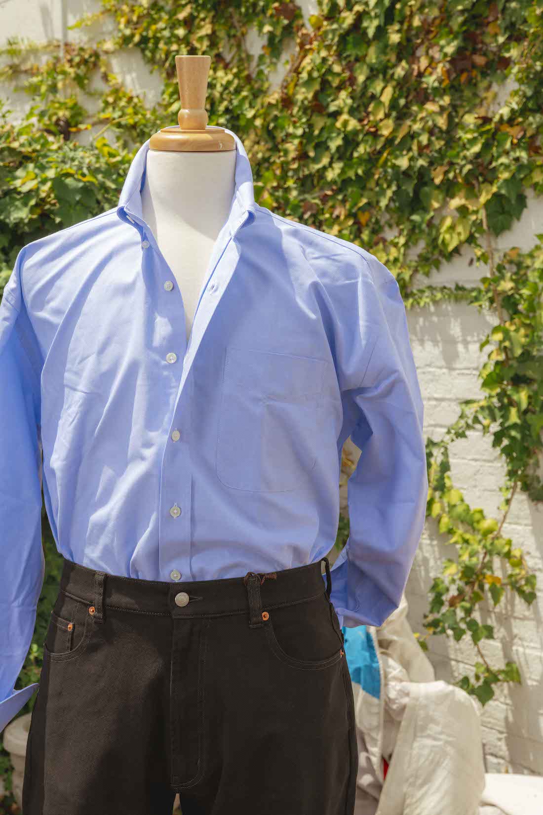 Button Down Cotton-Oxford Shirt