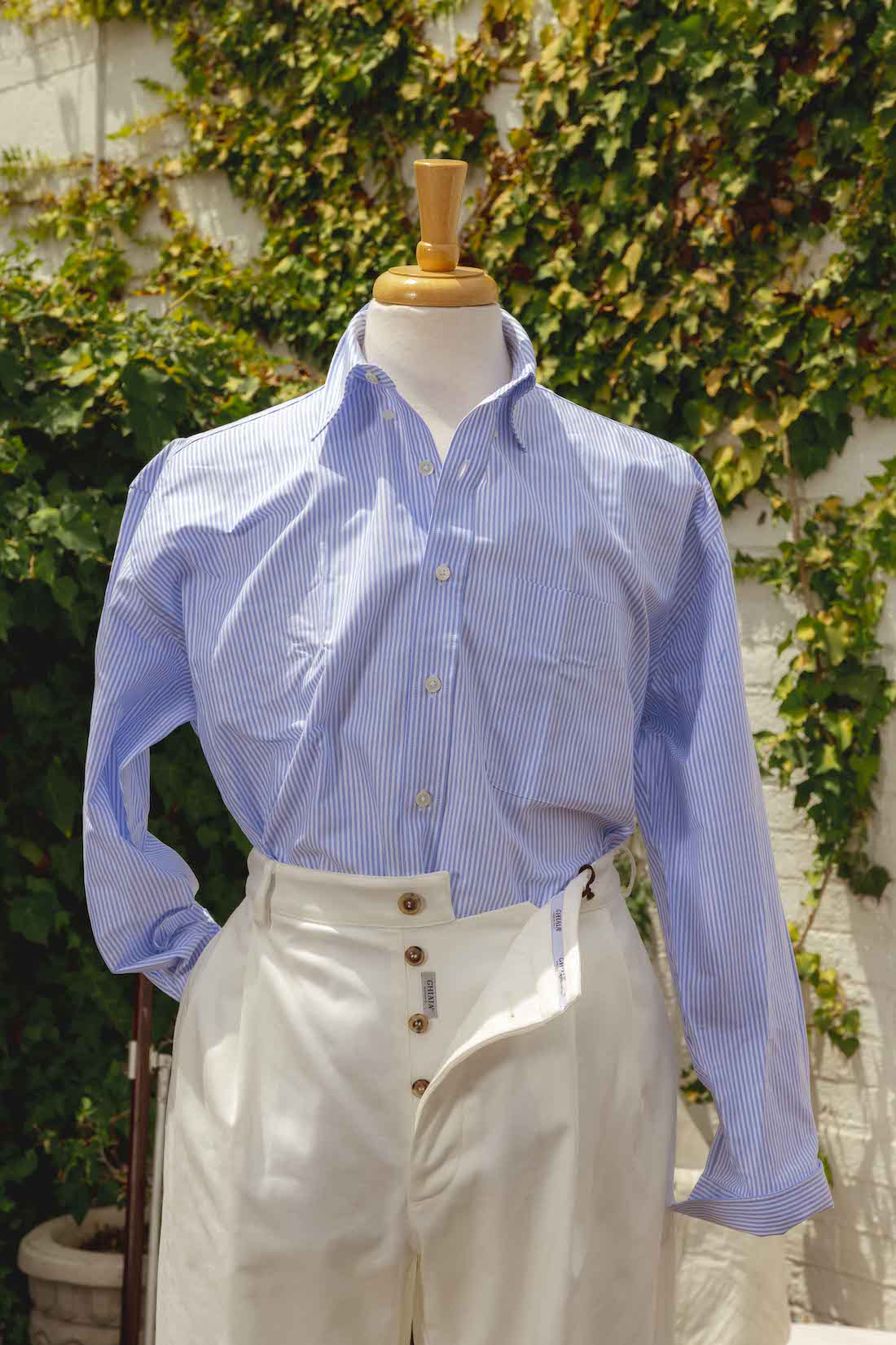Button Down Cotton-Oxford Shirt