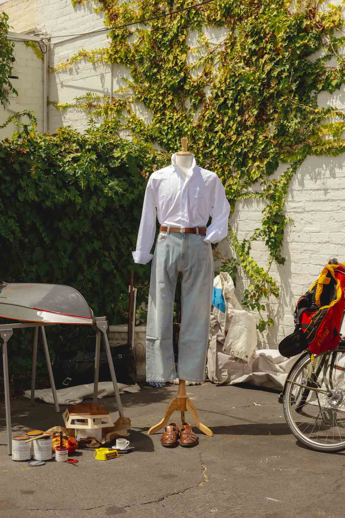 Button Down Cotton-Oxford Shirt