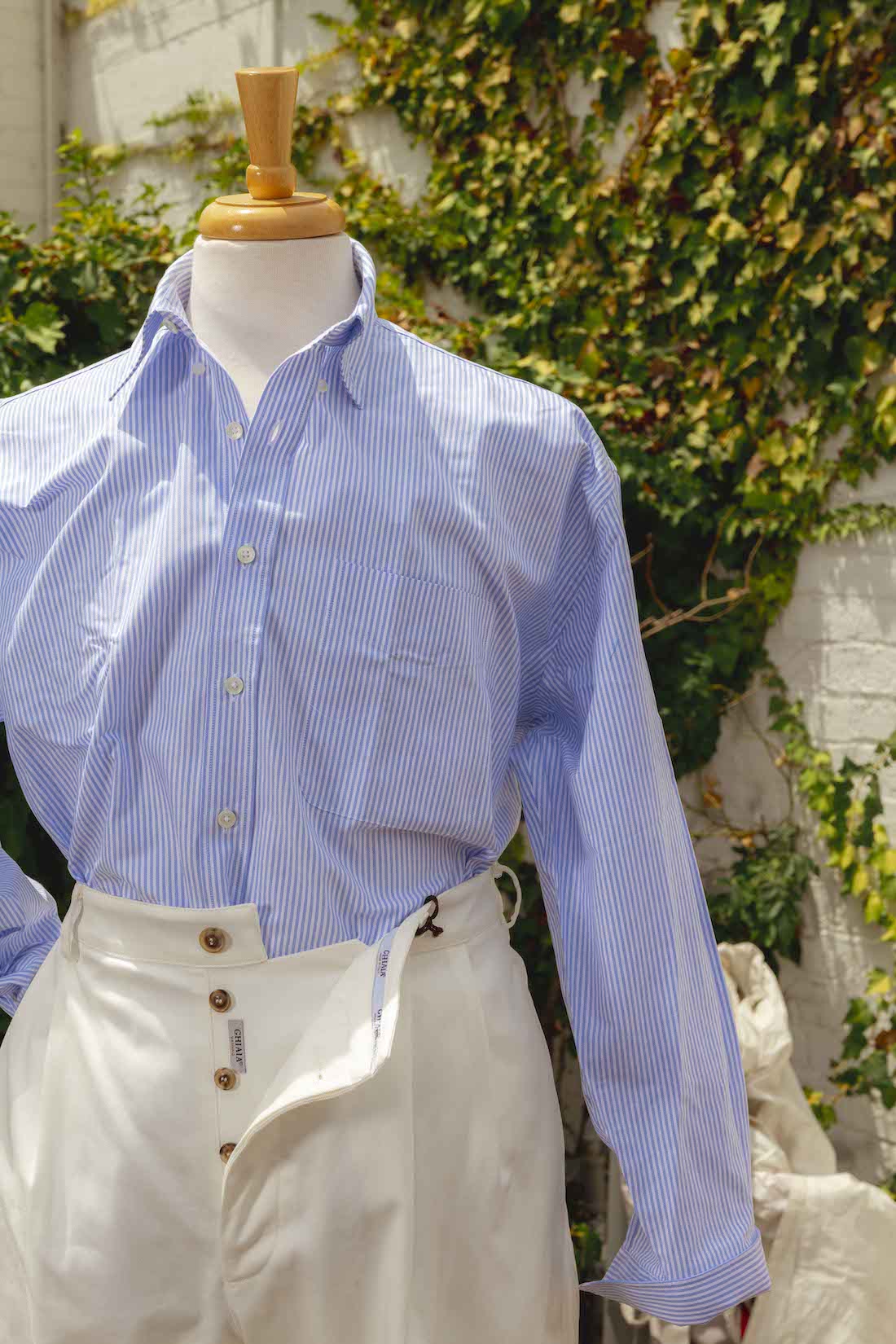 Button Down Cotton-Oxford Shirt
