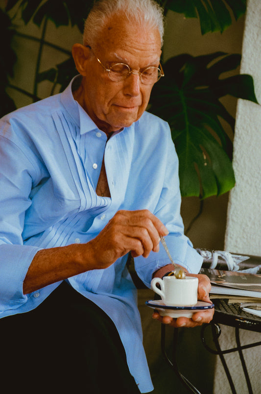 Tuxedo Cotton-Oxford Shirt