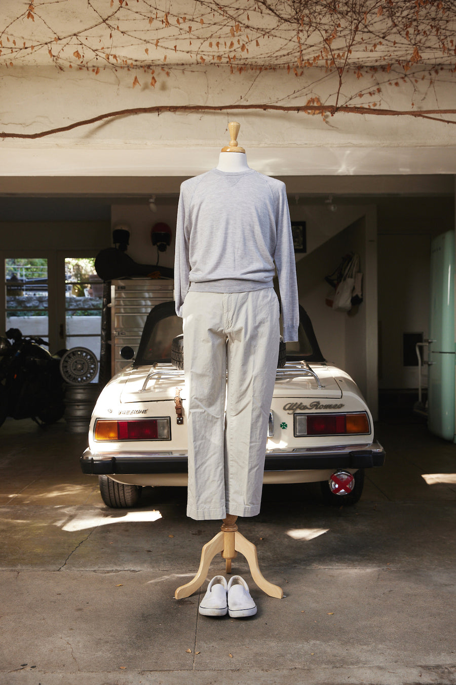 Fine Gauge Raglan Crewneck