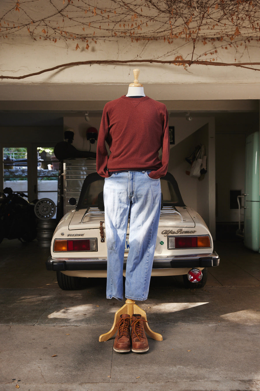 Cashmere Raglan Crewneck