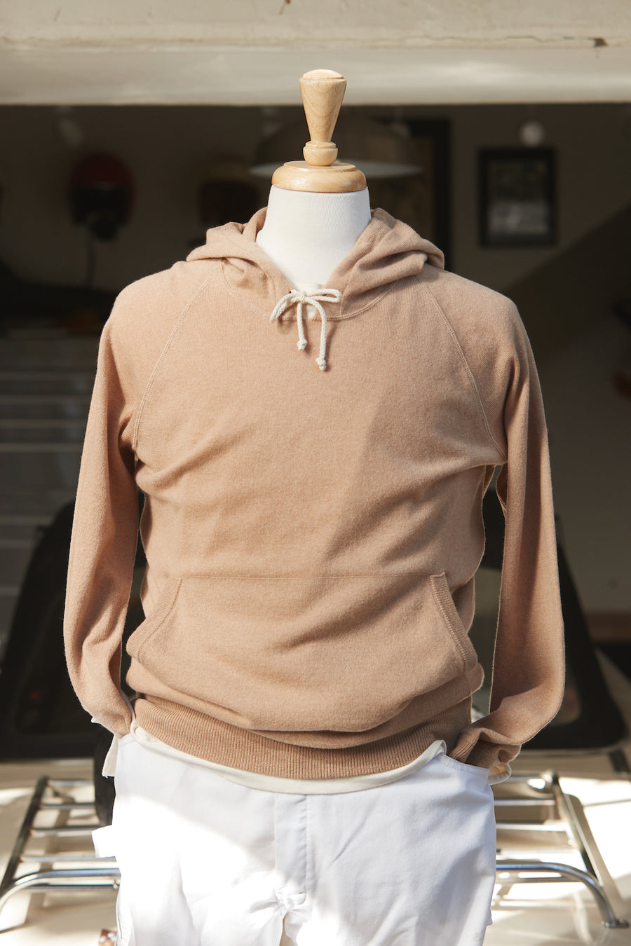 Cashmere Hooded Sport