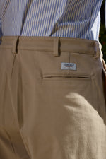 Marinaio Cotton Double Pleated Pants