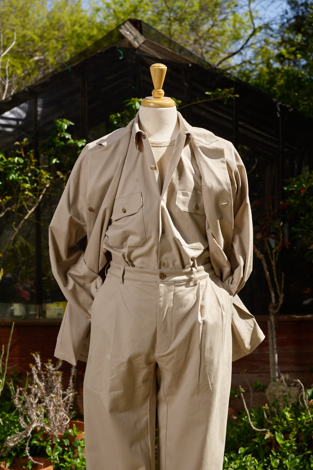 Cotton Working Deconstructed Jacket
