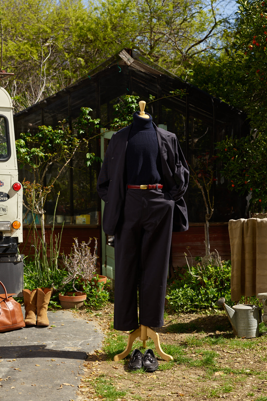 Marinaio Cotton Flat Front Pants