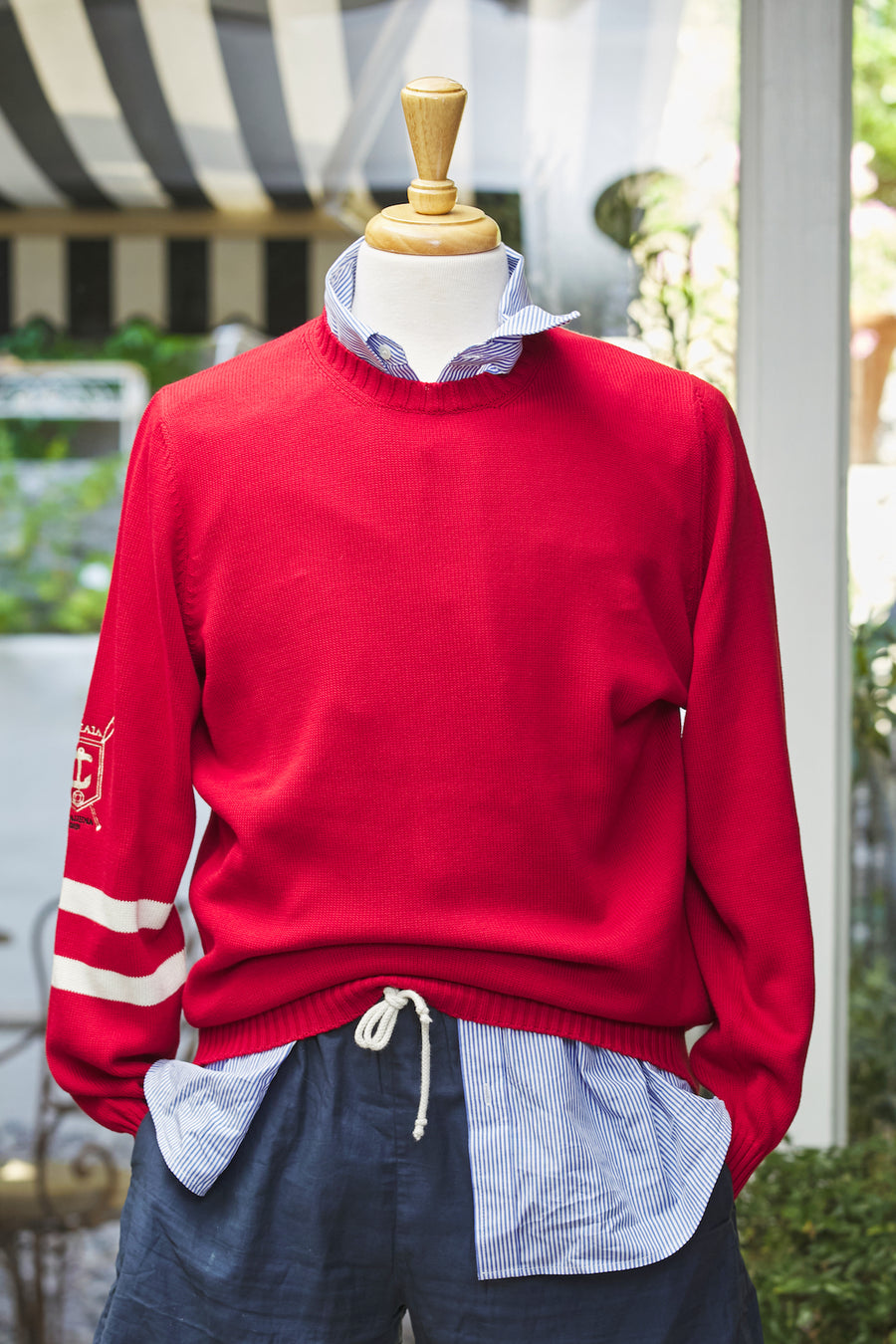 Cotton Regatta Crewneck