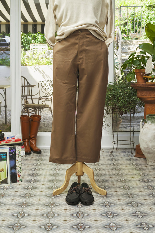 Marinaio Cotton Flat Front Pants