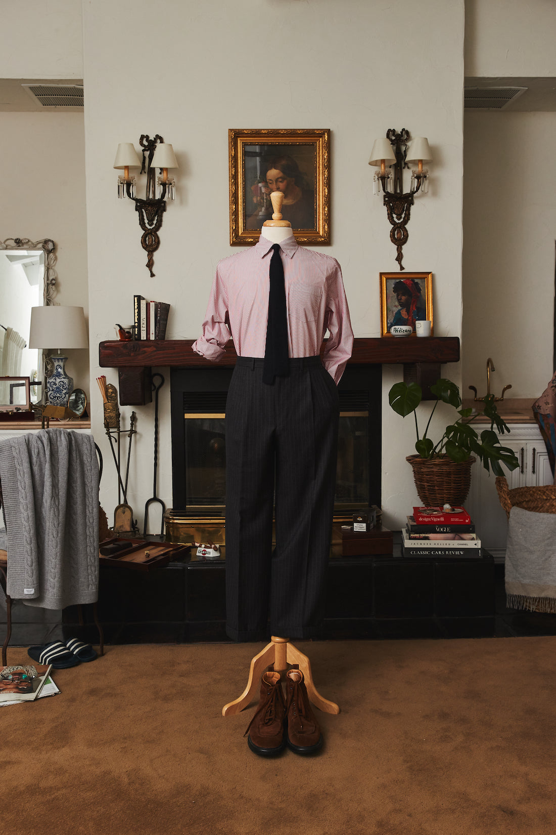 Button Down Cotton-Poplin Shirt