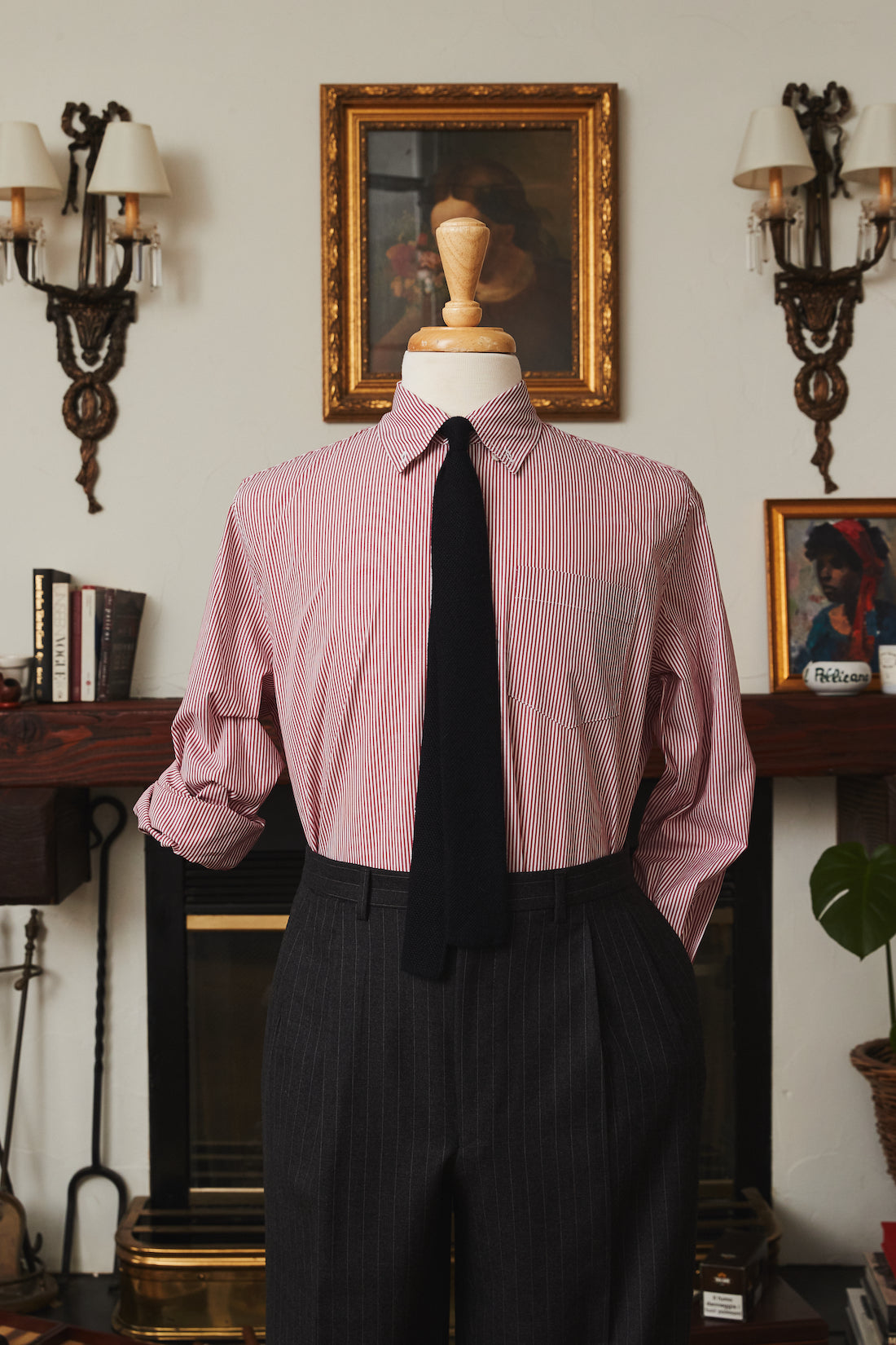 Button Down Cotton-Poplin Shirt