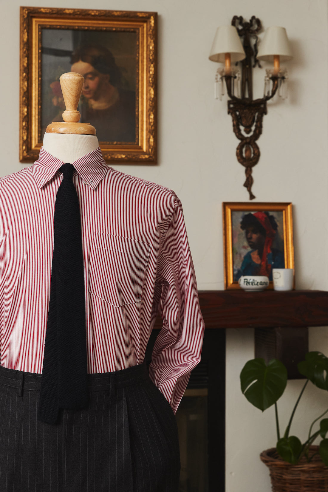 Button Down Cotton-Poplin Shirt