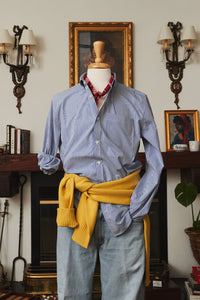 Button Down Cotton-Poplin Shirt