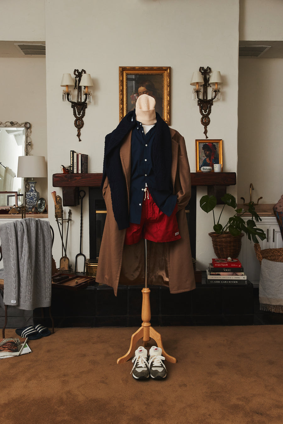 Button Down Cotton-Poplin Shirt