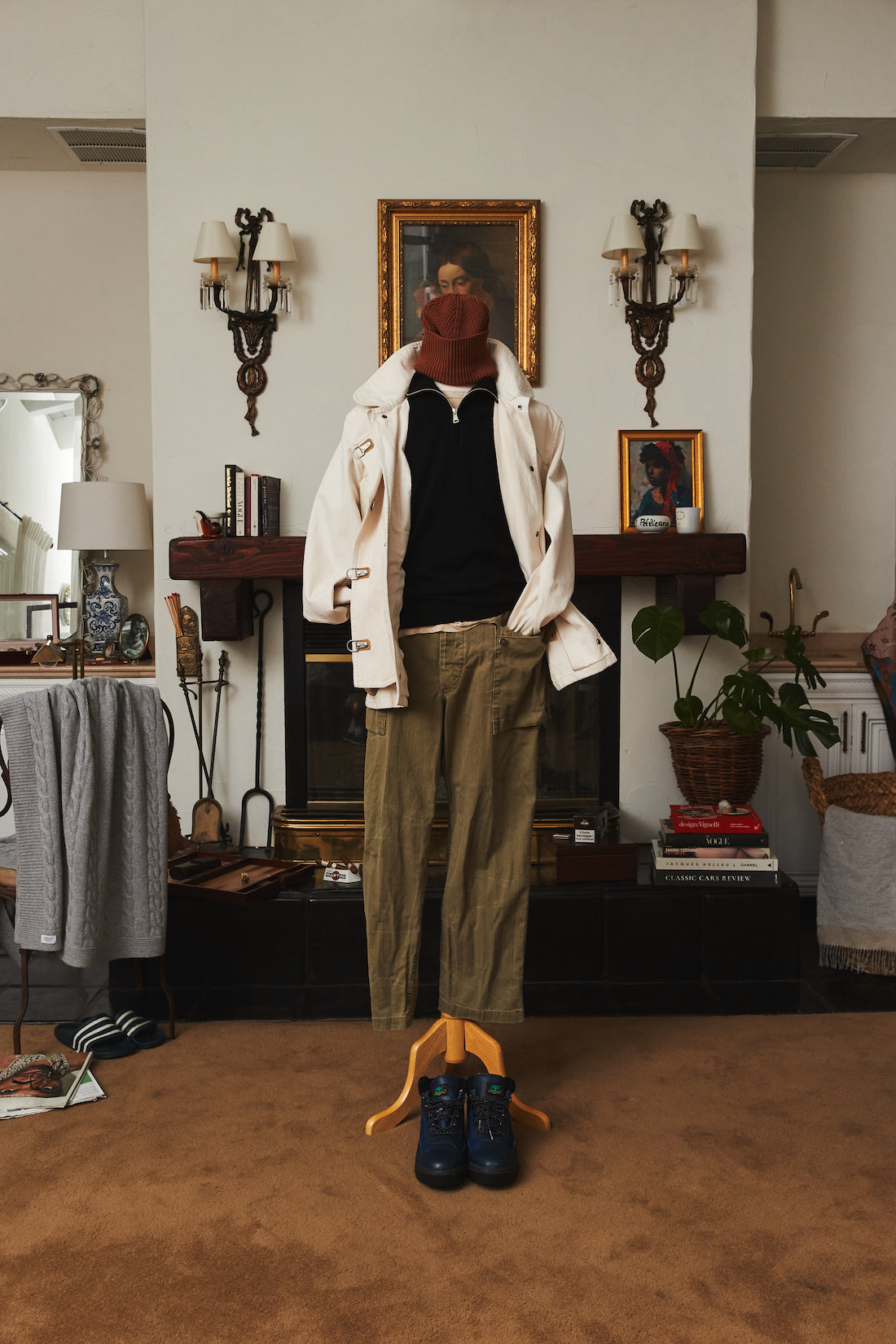 Cashmere Quarter Zip