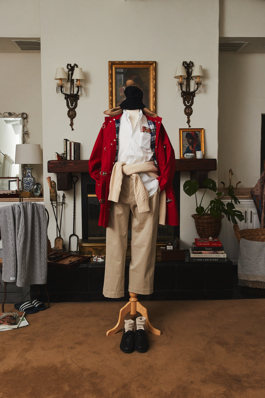 Button Down Cotton-Poplin Shirt